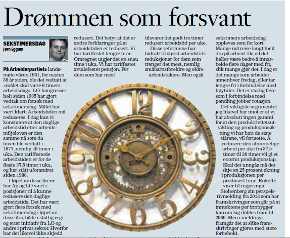 6-timersdagen- drømmen som forsvant?