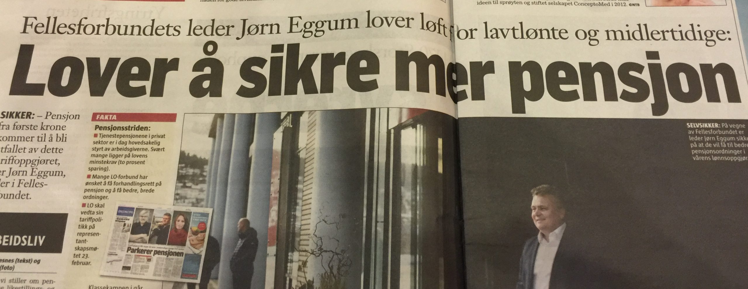 Vil sikre pensjonsløft for lavtlønte og midlertidig ansatte