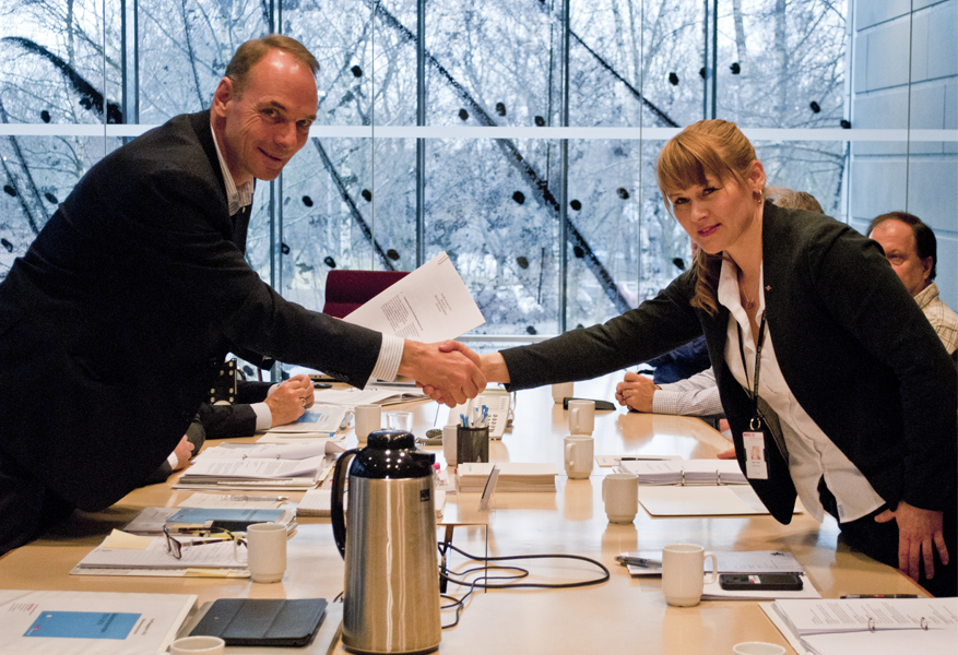 Kravene for biloverenskomsten er levert