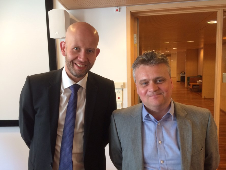 Eggum møtte oljeministeren