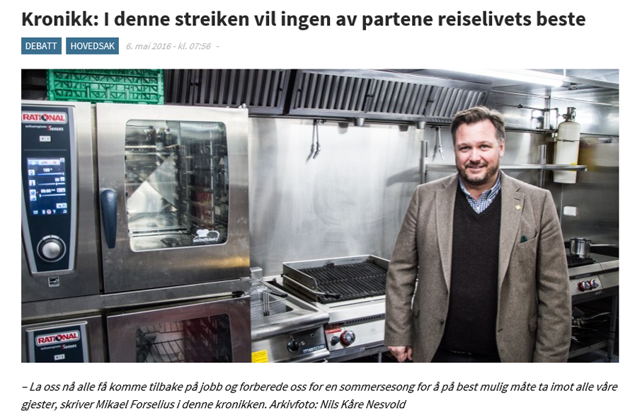 Hotellsjef: – Ikke problemer med lokal forhandlingsrett