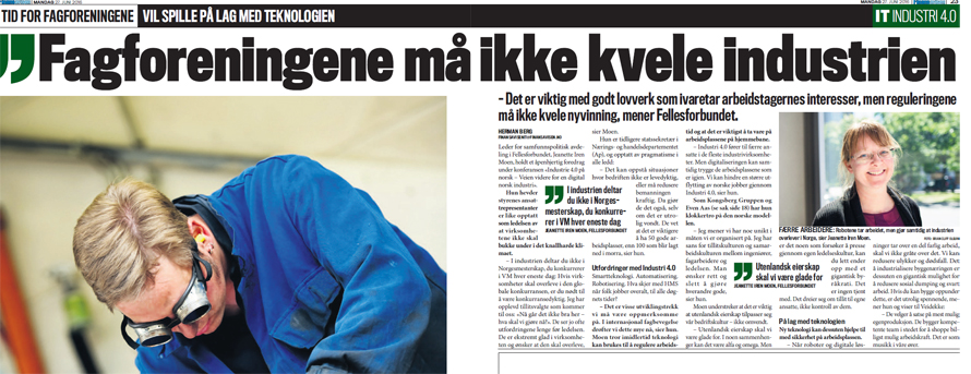 Advarer mot rigid regulering