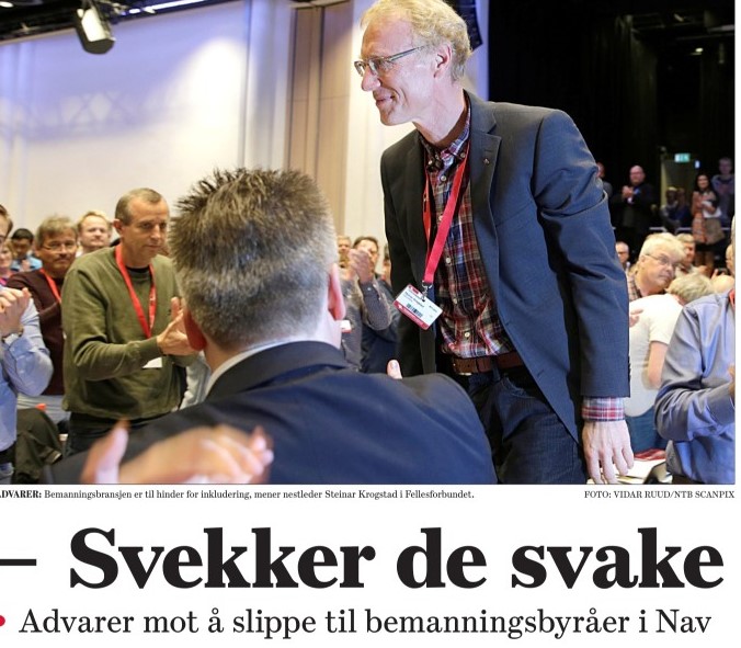 Advarer mot bemanningsbyråer i Nav