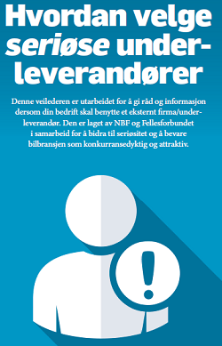Hvordan velge seriøse underleverandører?
