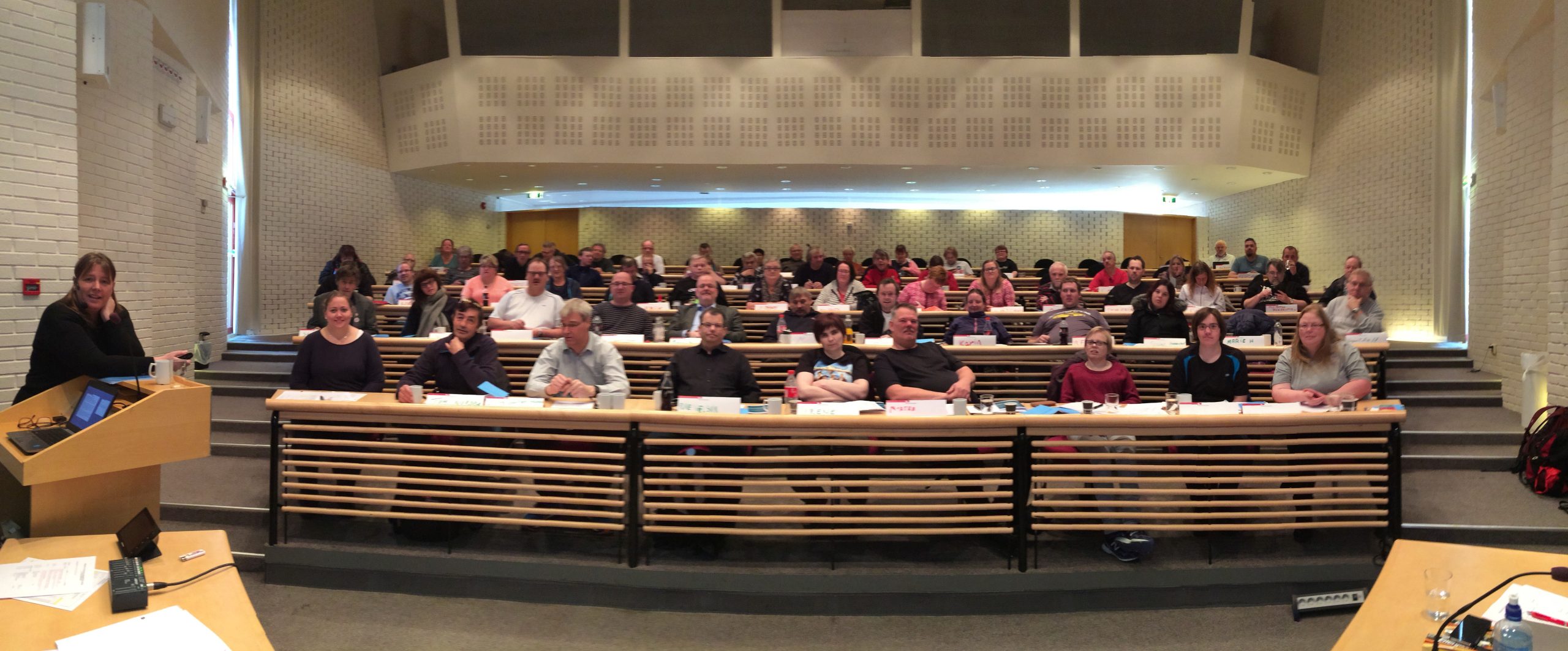 Engasjerte medlemmer på VTA-konferanse