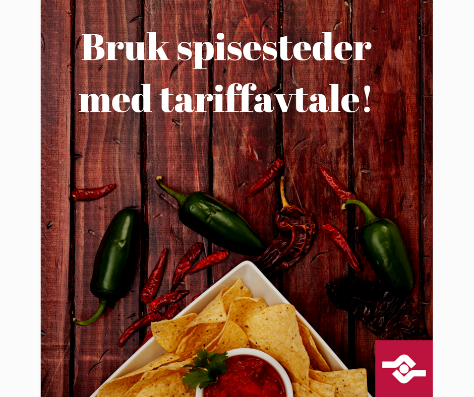 Spisesteder i Oslo med tariffavtale!