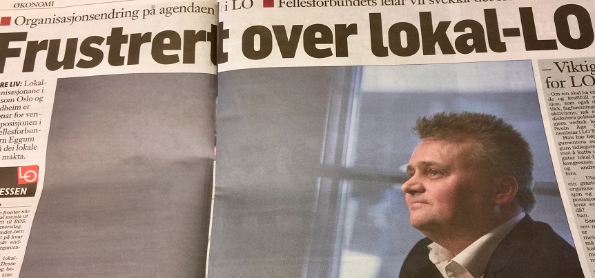 – Frustrert over lokal-LO