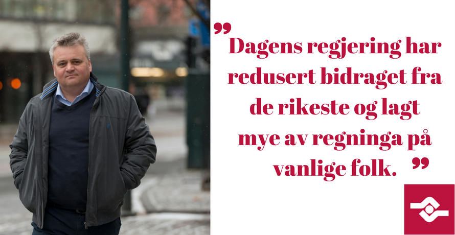 Regjeringen legger regningen på vanlige folk!