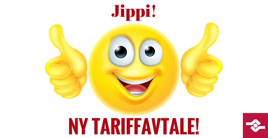 Gratulerer med tariffavtale!