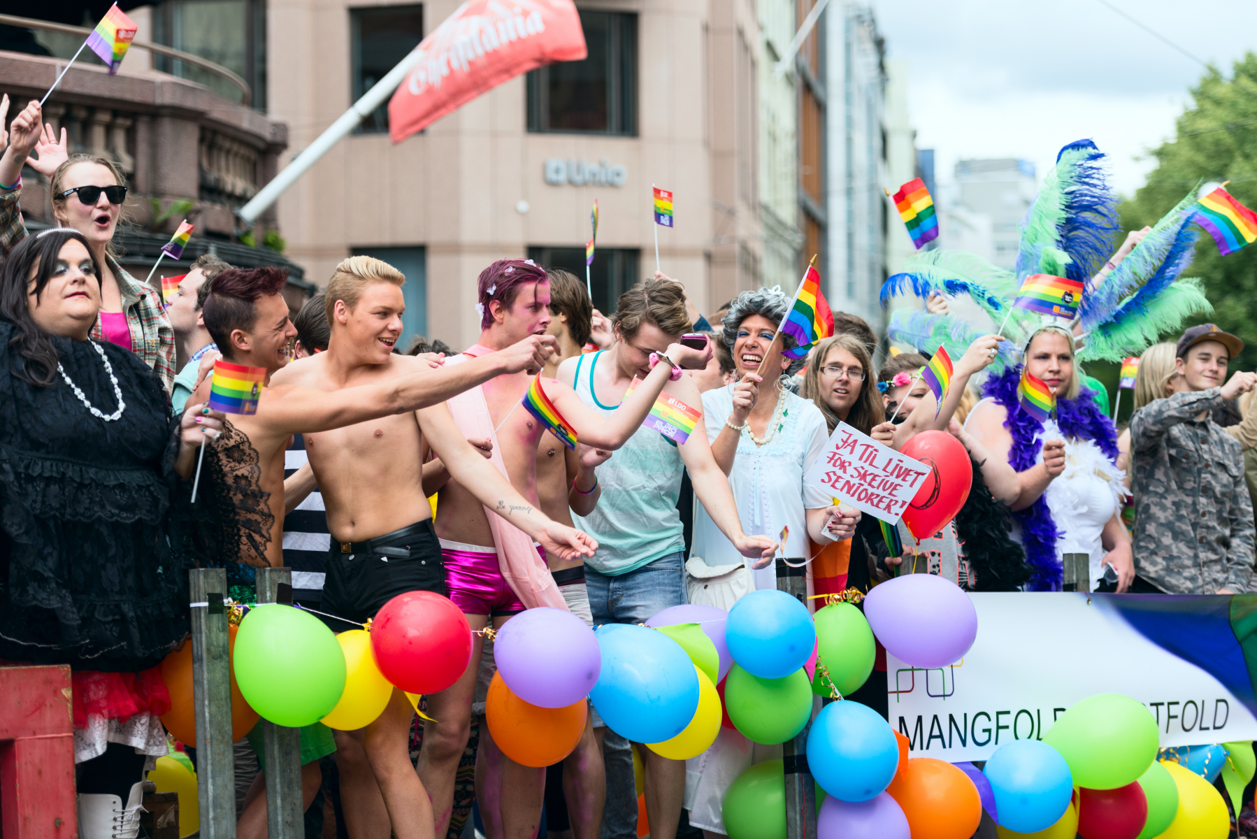 Bli med Fellesforbundet og LO i Oslo på årets Pride-parade!