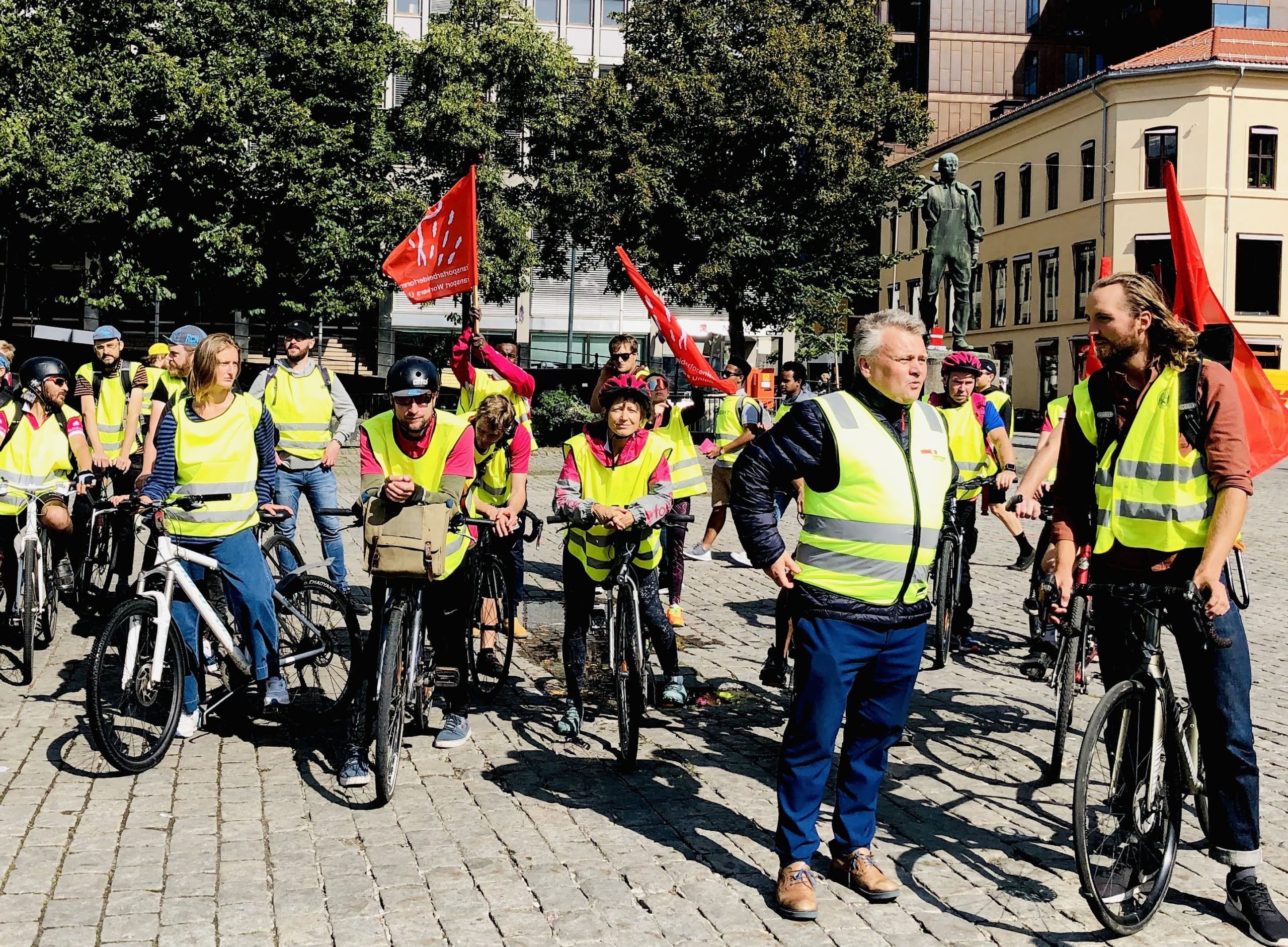 Trapper opp Foodora-streiken