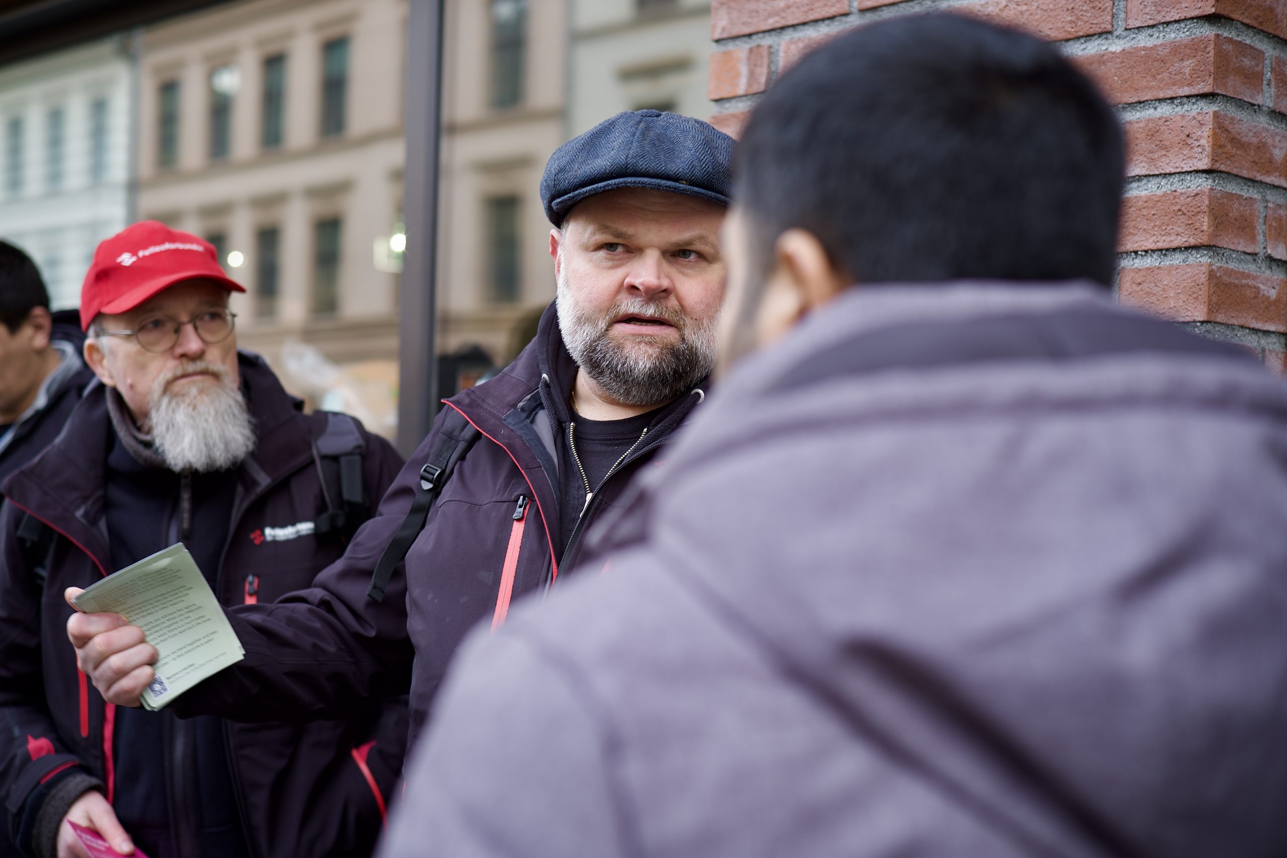 Fredrik Solvang Winger fra avd. 004 Oslo Transportarbeiderforening er en av initiativtakerne til aksjonen. redrik var også en nøkkelperson under den såkalte rosastreiken til Foodora i 2019.