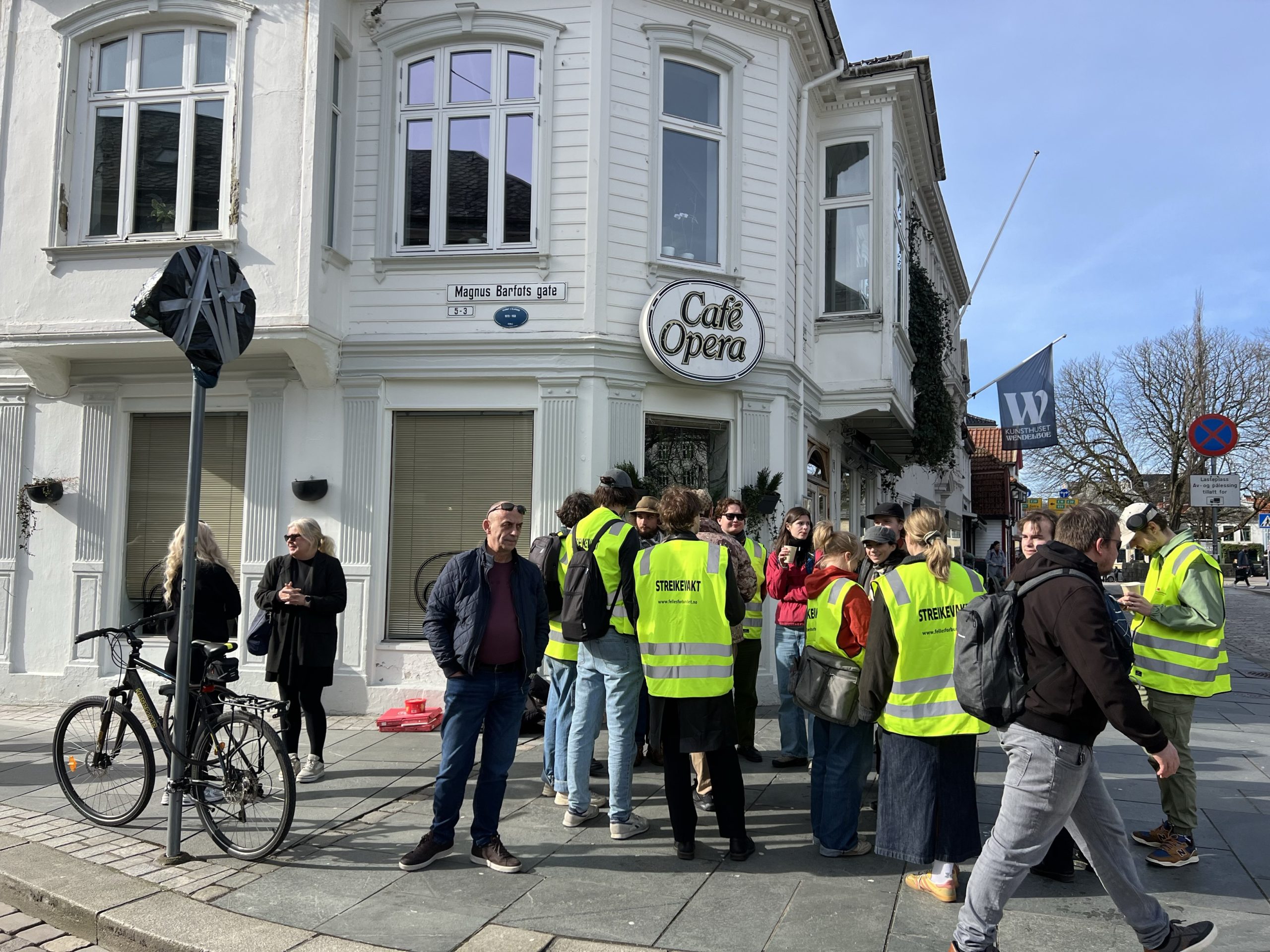 Streiken på Cafe Opera er over