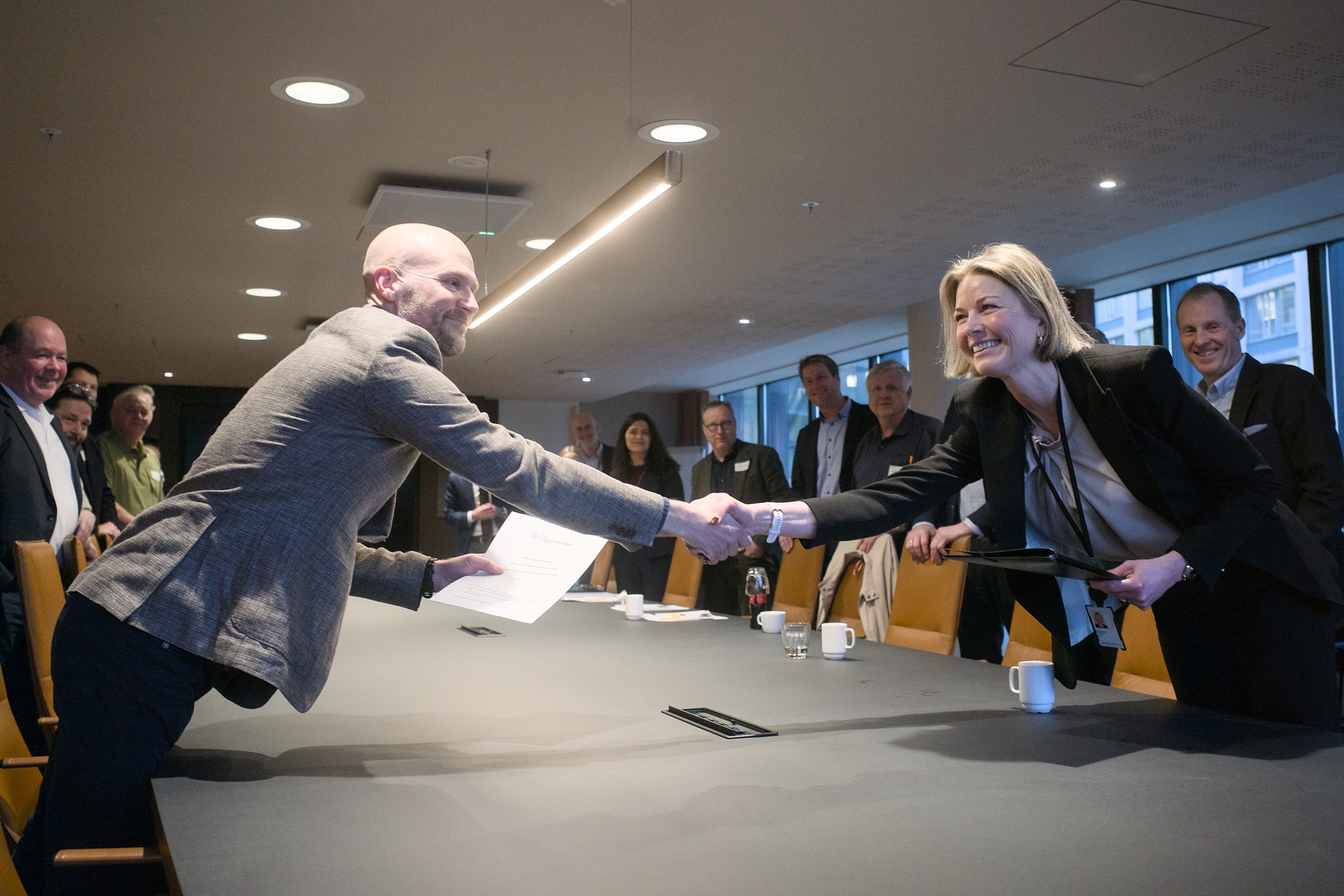 Forhandlingene mellom Fellesforbundet og NHO Byggenæringen er i gang